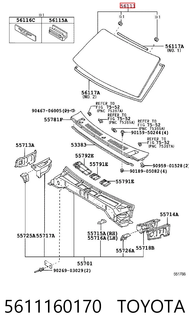 Kupić Szyba przednia Toyota Land Cruiser  J9 w dobrej cenie