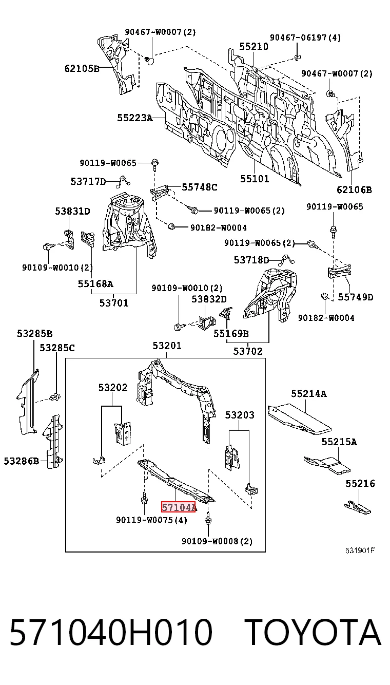 571040H010 Toyota