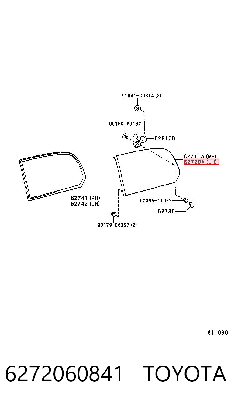 6272060841 Toyota