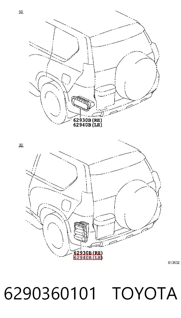 6290360101 Toyota
