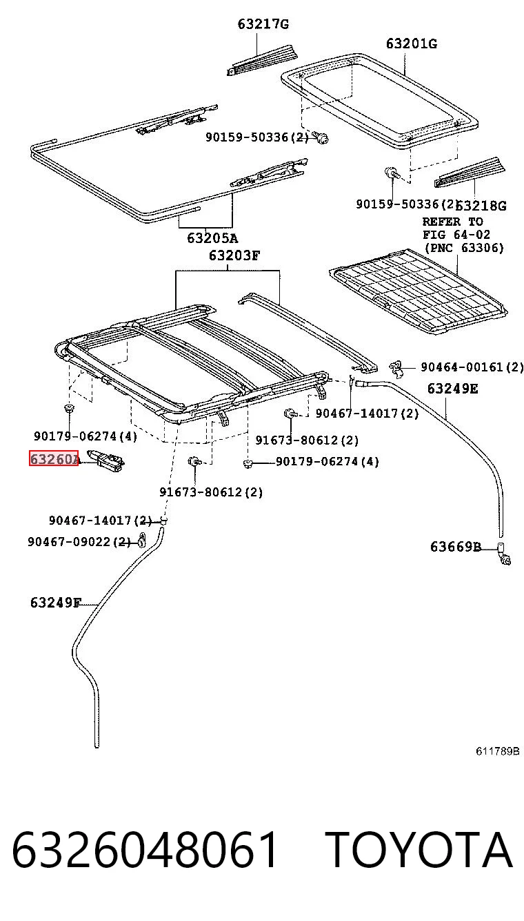 6326048061 Toyota