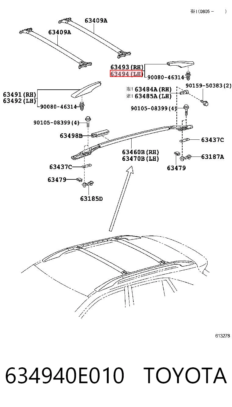 634940E010 Toyota