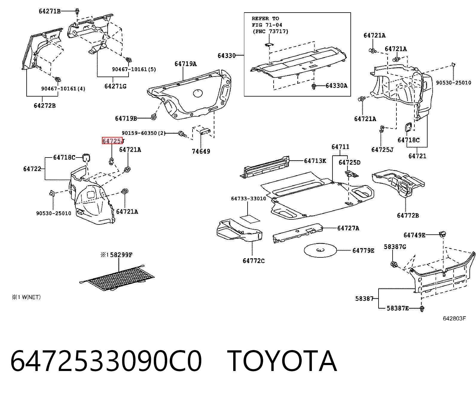6472533090C0 Toyota