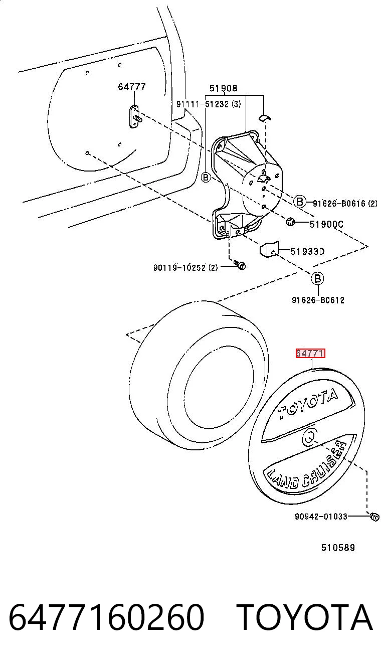6477160260 Toyota