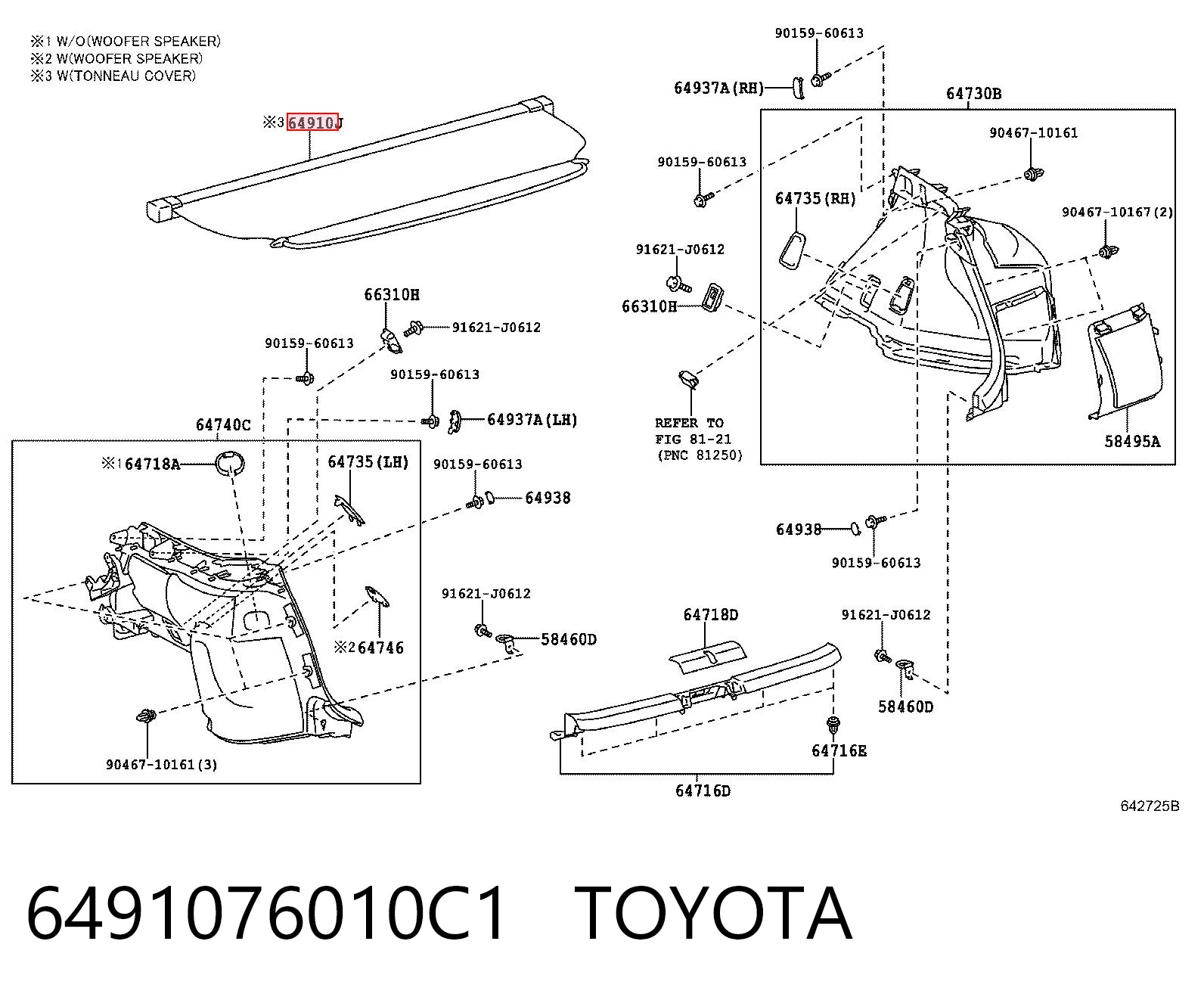 6491076010C1 Toyota