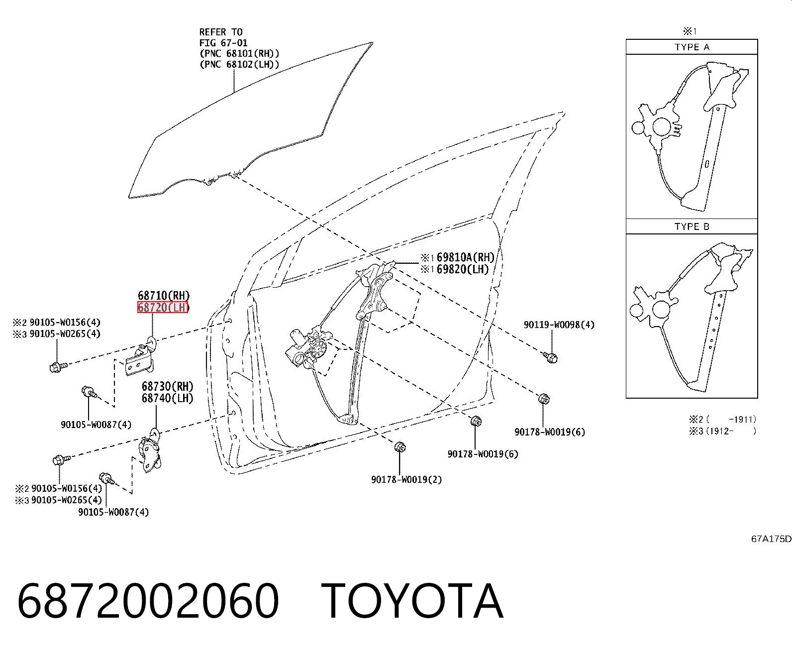 6872002060 Toyota