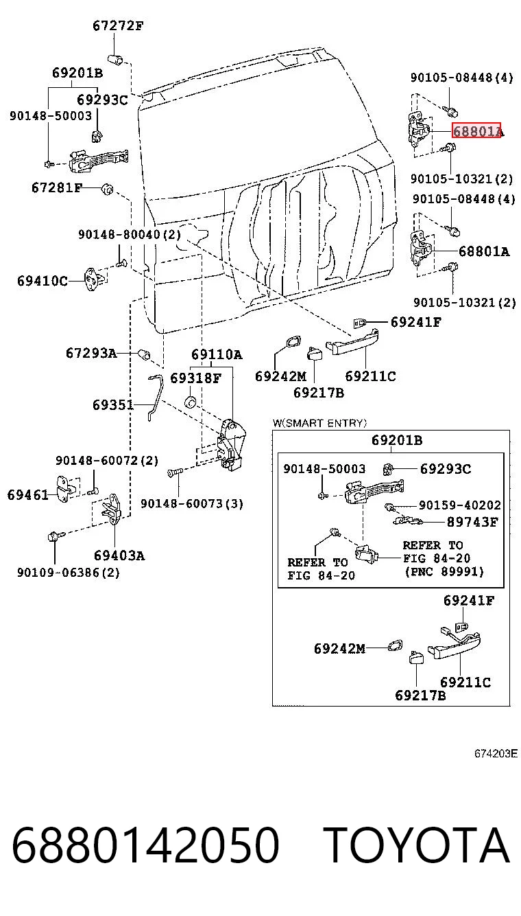 6880142050 Toyota