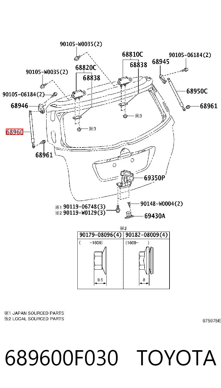 689600F030 Toyota