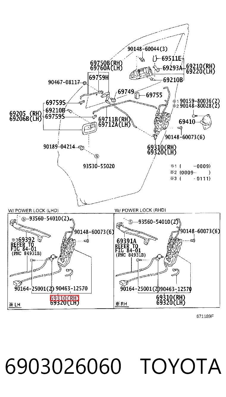 6903026060 Toyota
