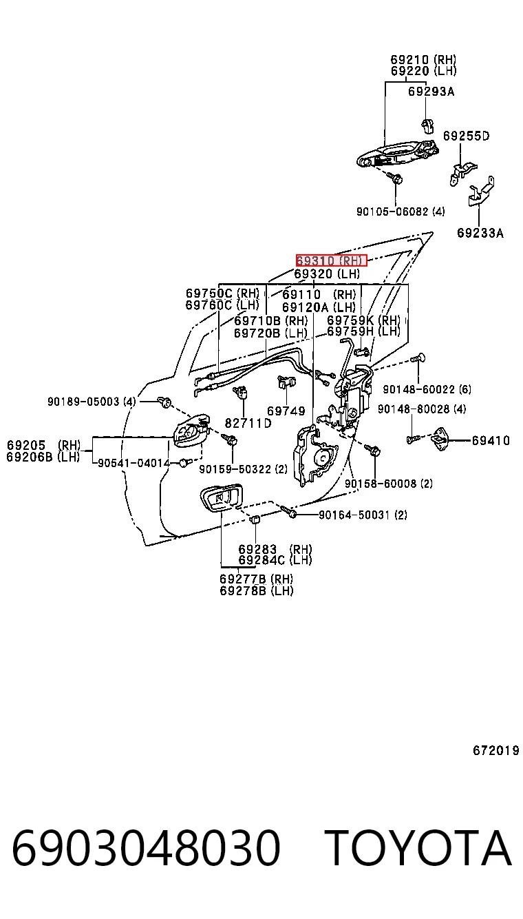 6903048030 Toyota