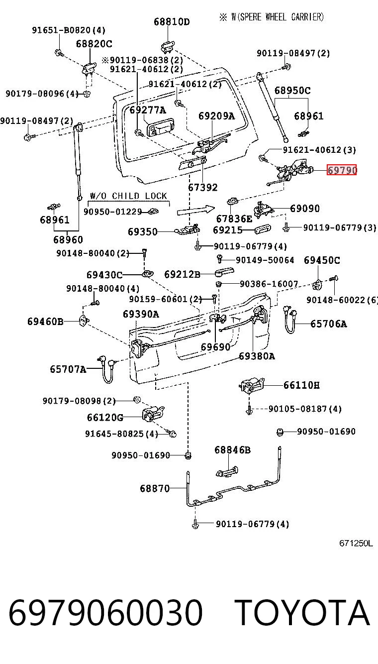 6979060030 Toyota