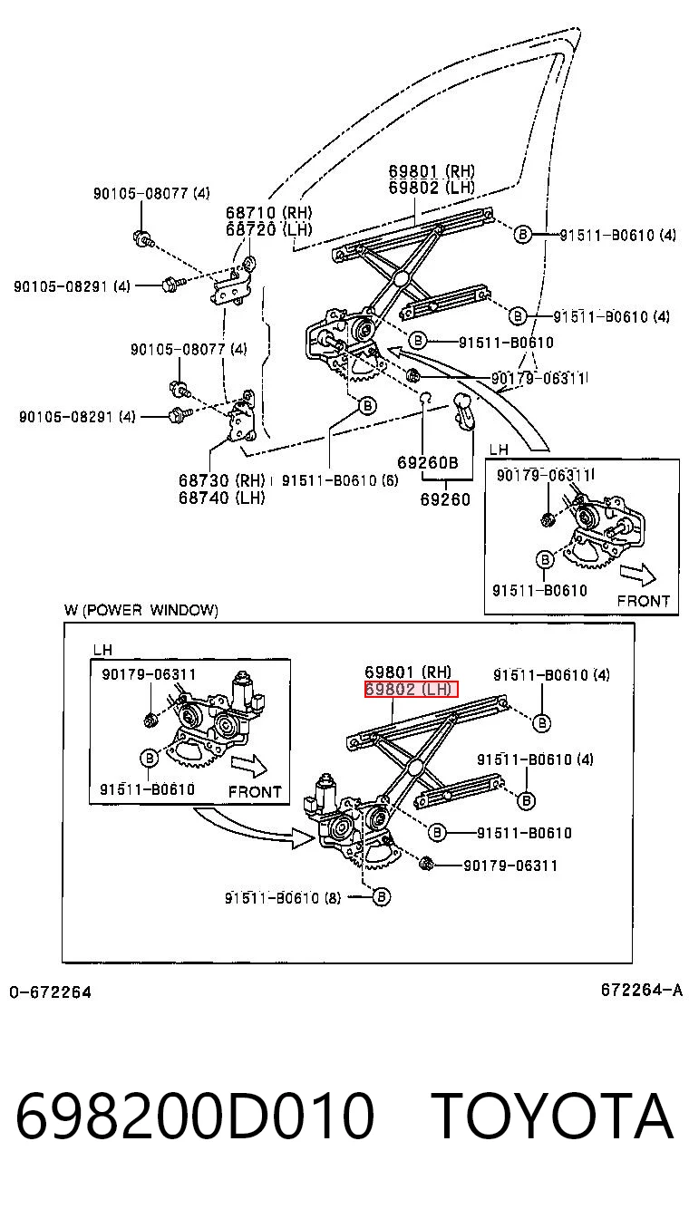 698200D010 Toyota