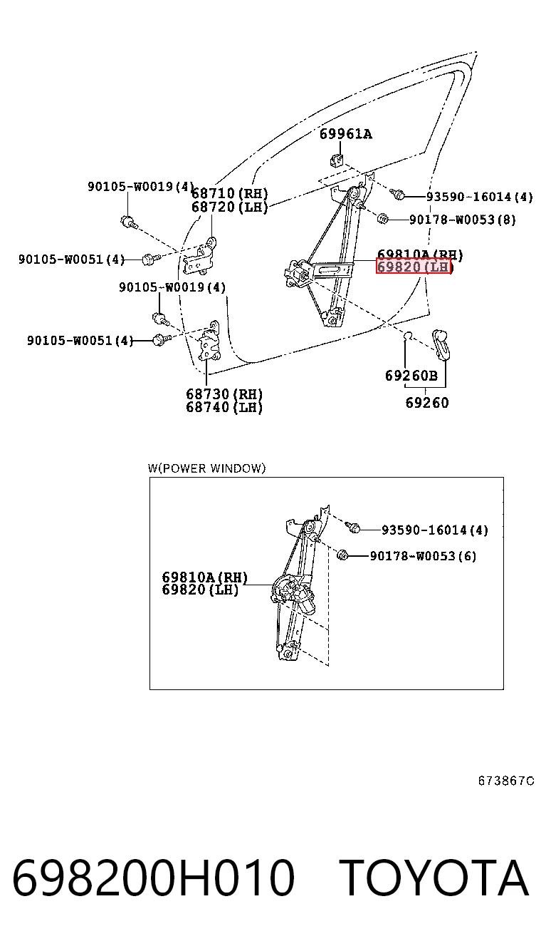 Mechanizm podnoszenia szyby drzwi przednich lewych Citroen C1 I hatchback (PM, PN) (2005 - 2014) cena, od 56,45 USD