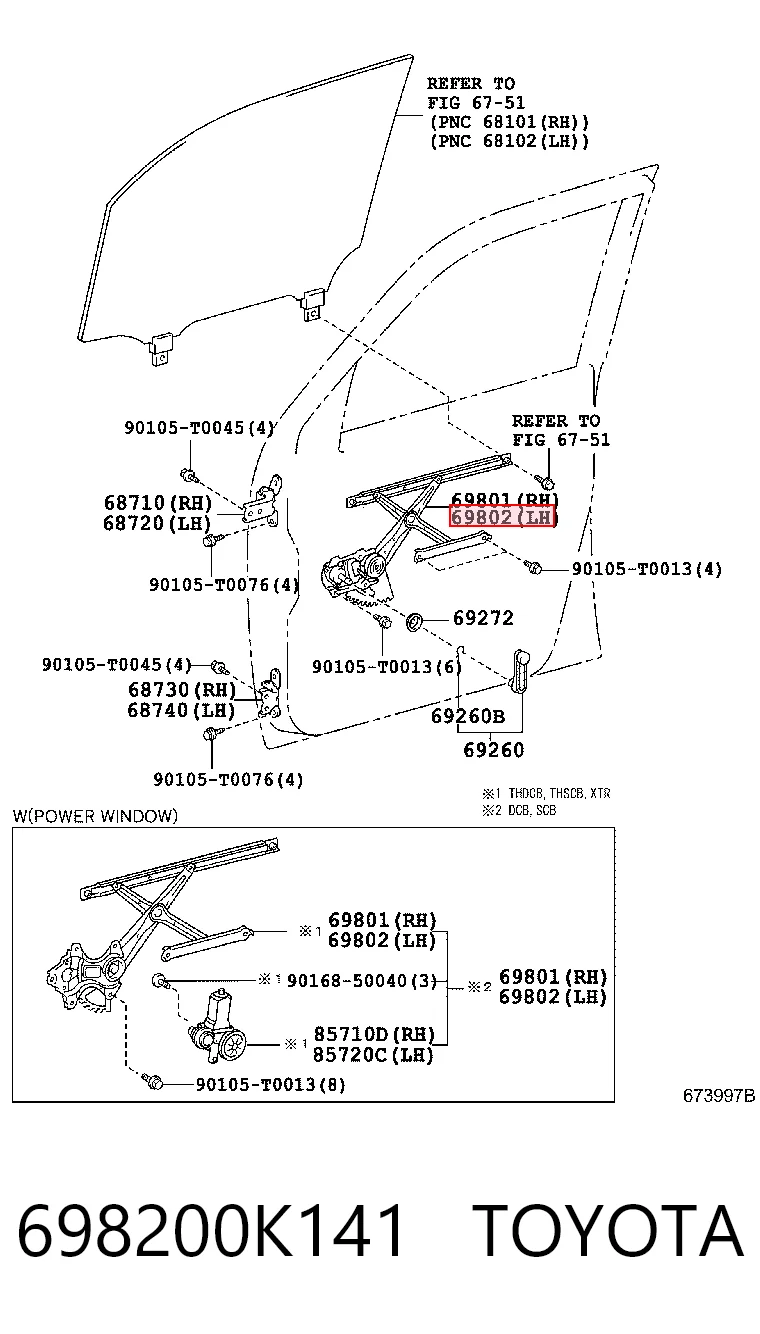 698200K141 Toyota