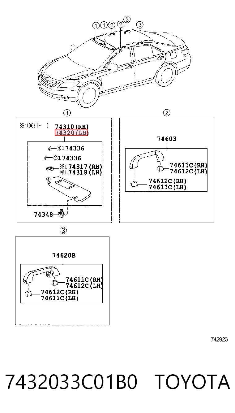 Kupić Osłona przeciwsłoneczna Toyota Camry V40 w dobrej cenie