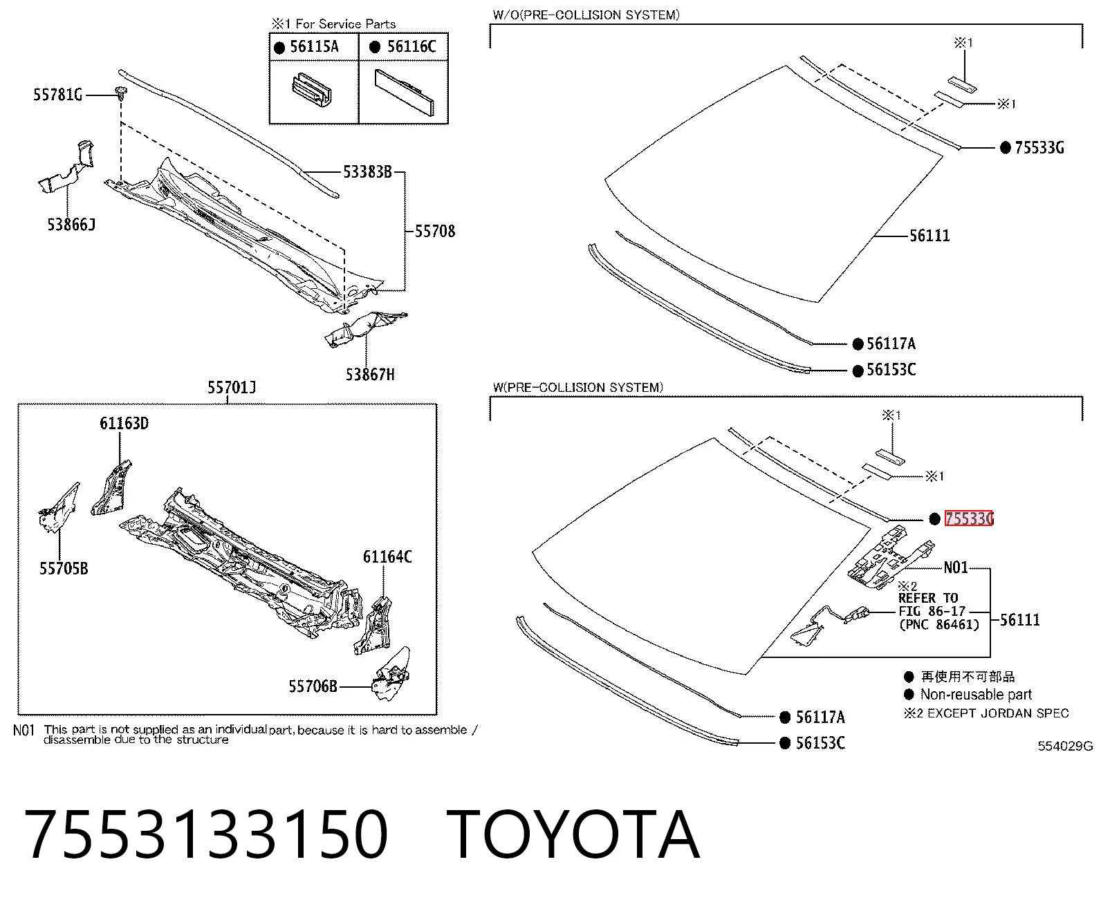 7553133150 Toyota
