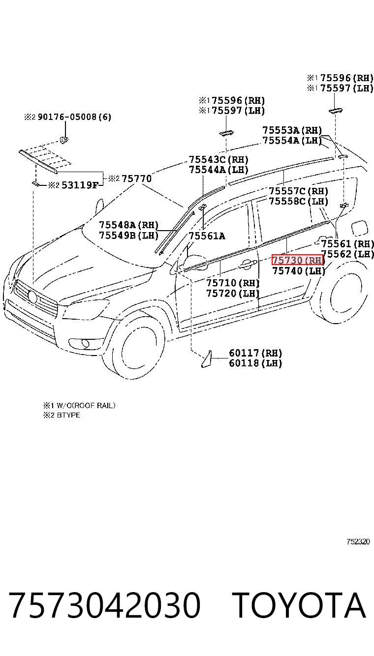 7573042030 Toyota