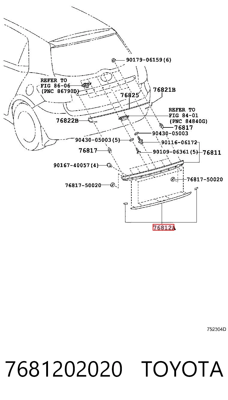 7681202020 Toyota