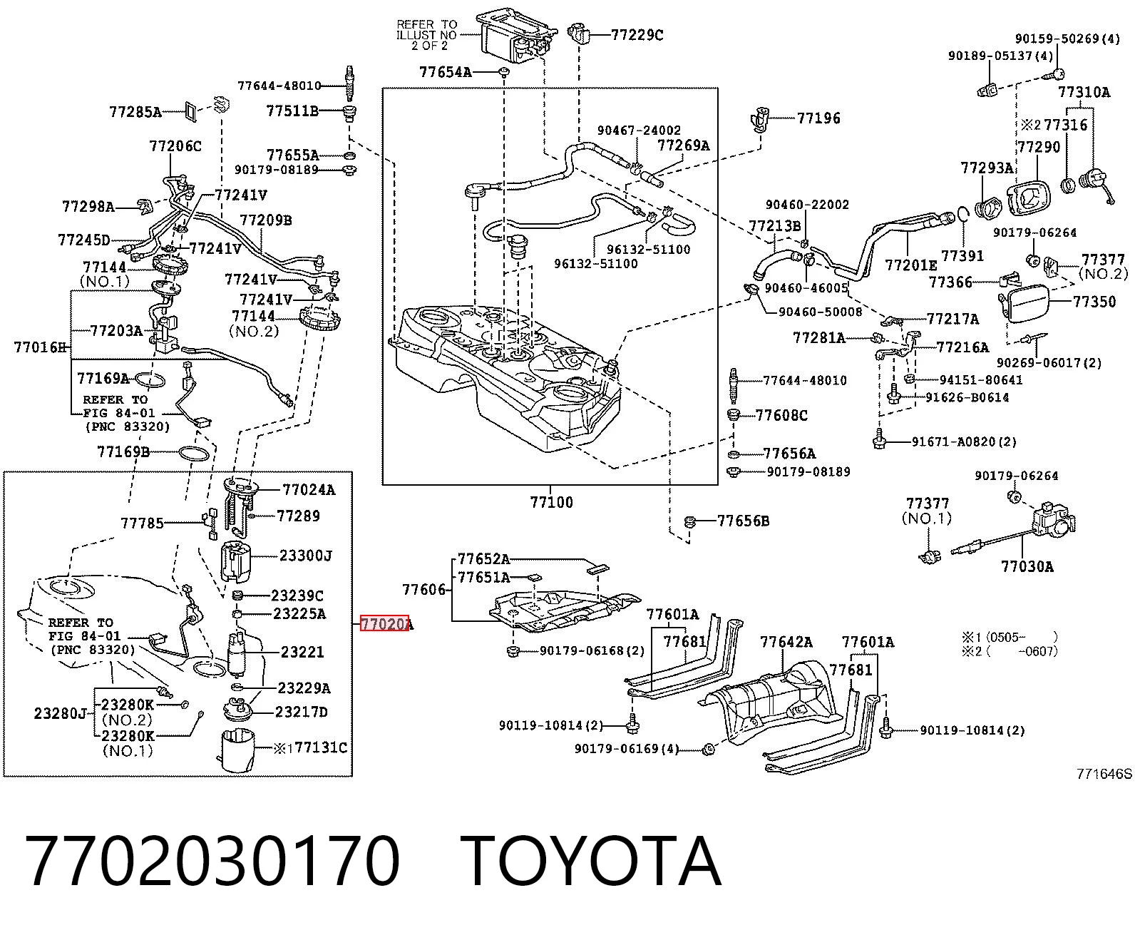 Moduł pompy paliwowej z czujnikiem poziomu paliwa do Lexus GS  S19