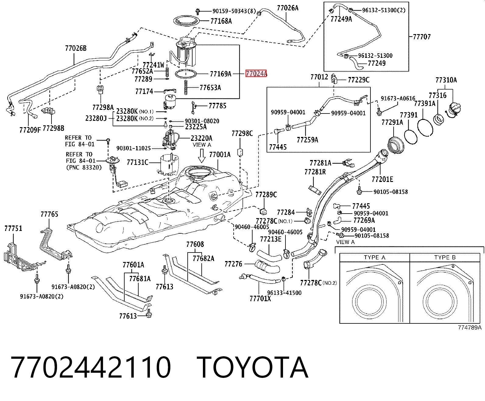 7702442110 Toyota