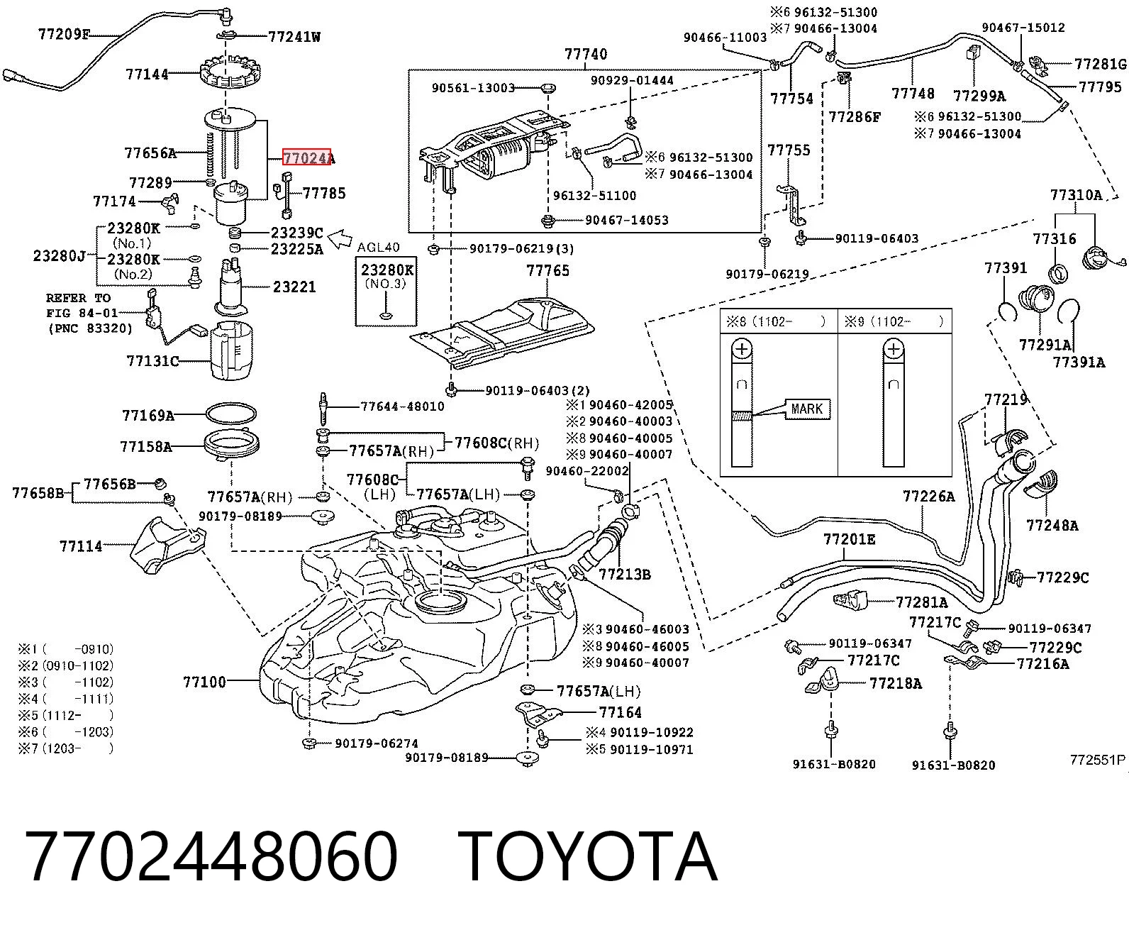 7702448060 Toyota