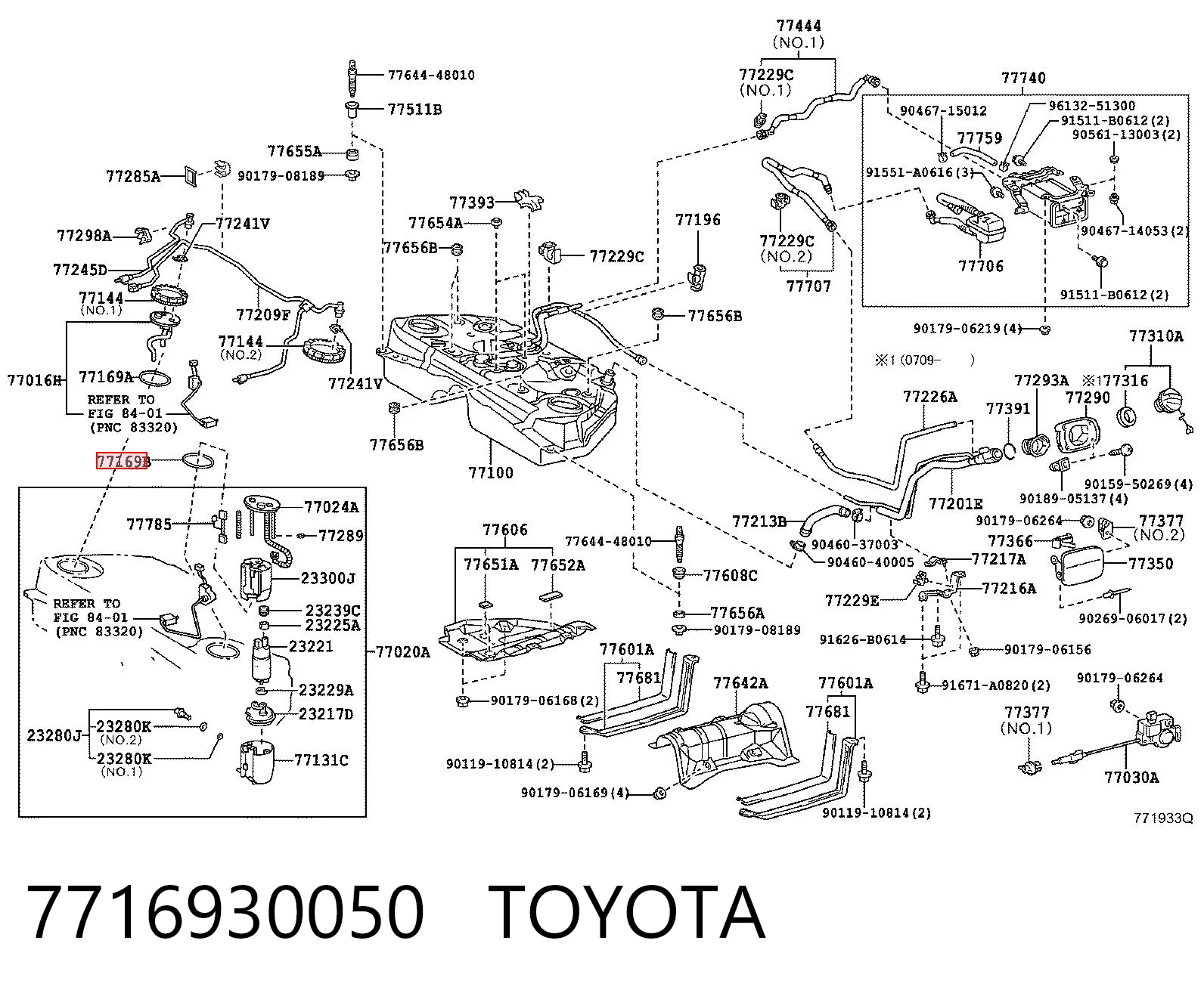 7716930050 Toyota
