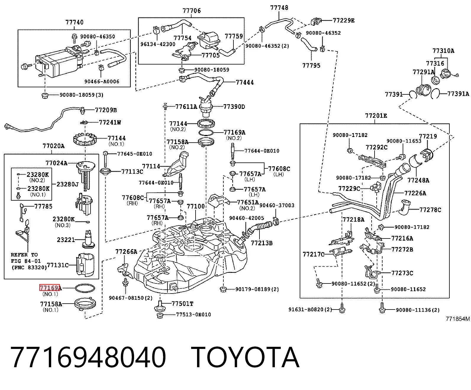 7716948040 Toyota