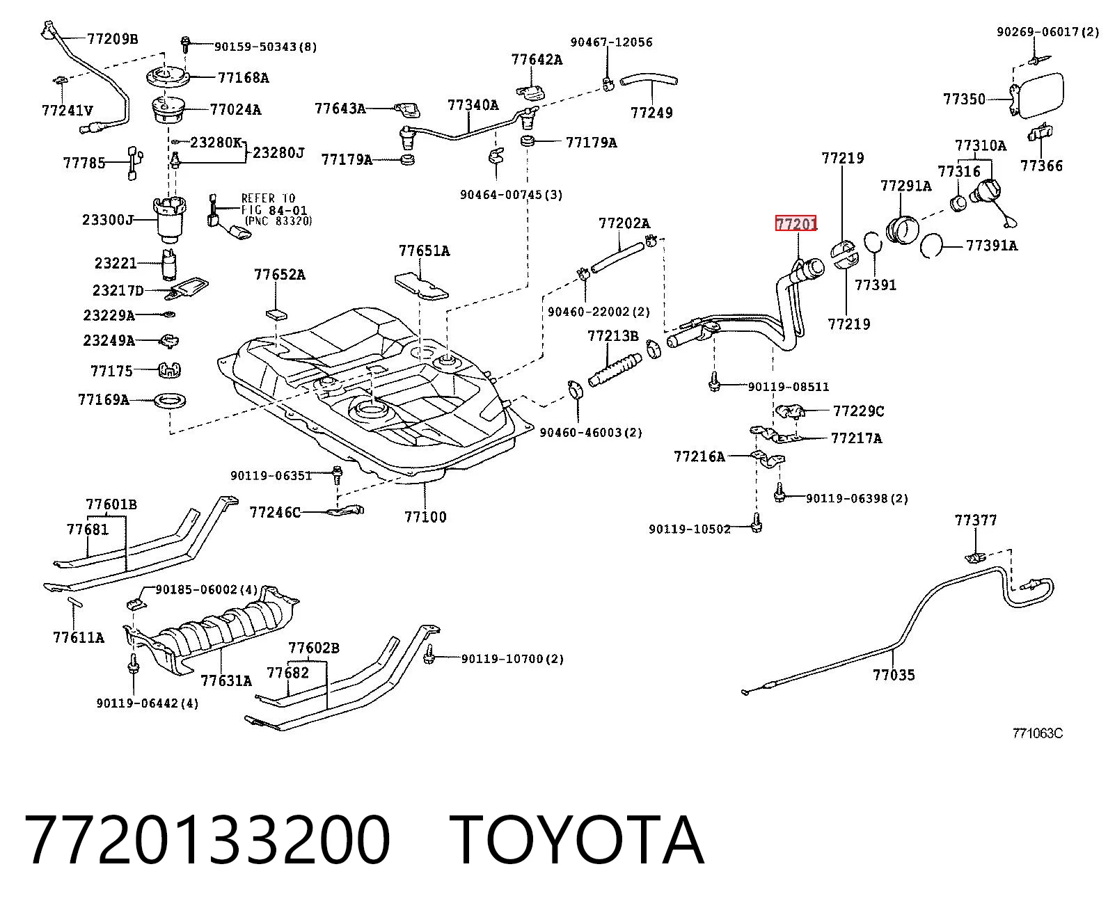 7720133200 Toyota