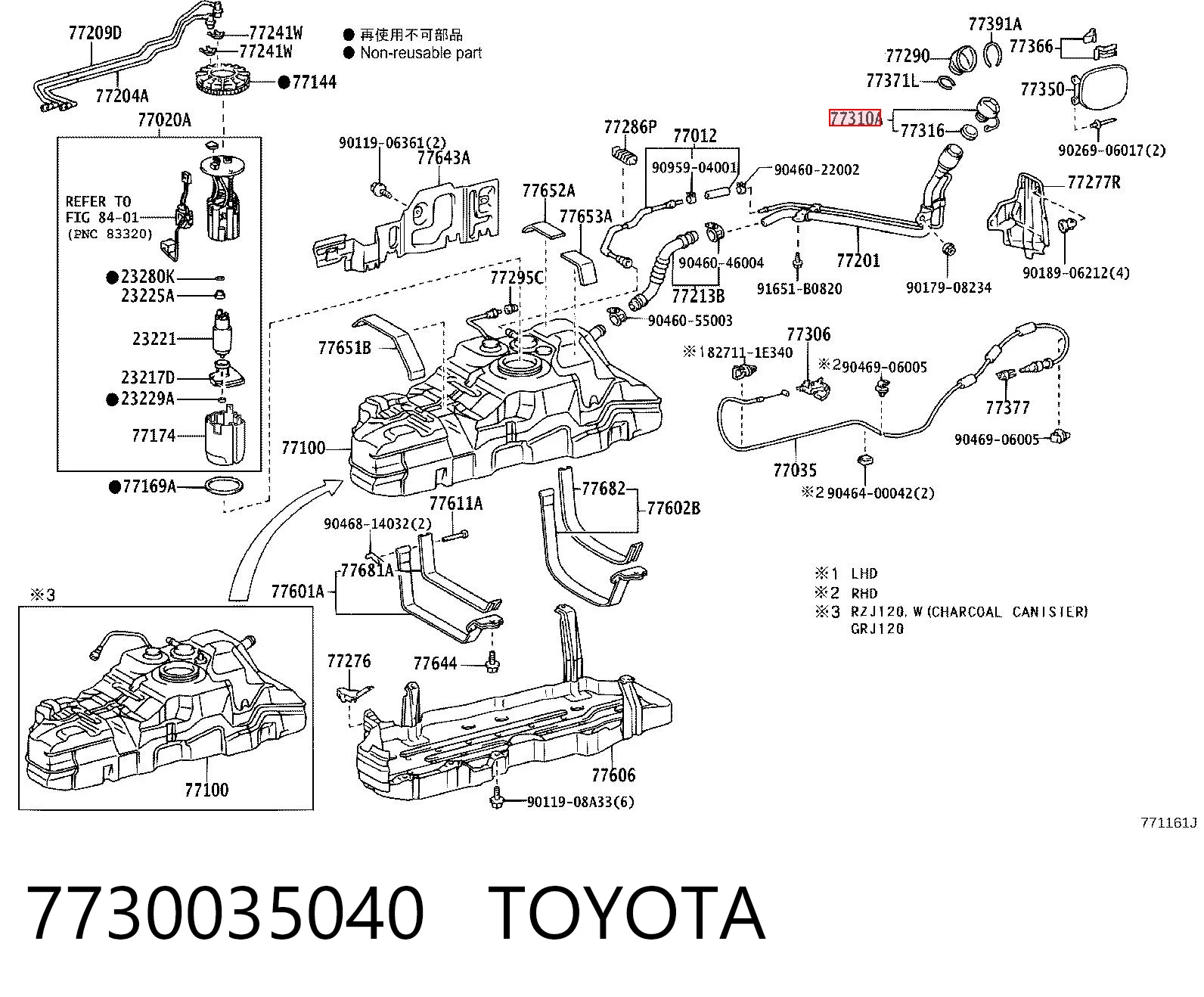 7730035040 Toyota