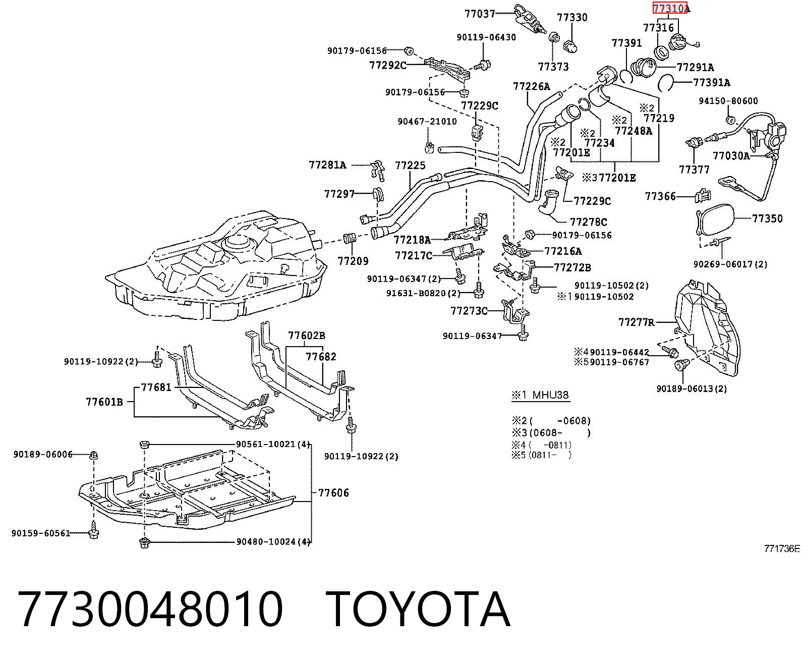 7730048010 Toyota