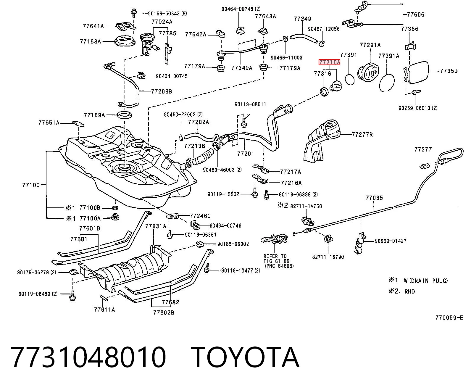 7731048010 Toyota