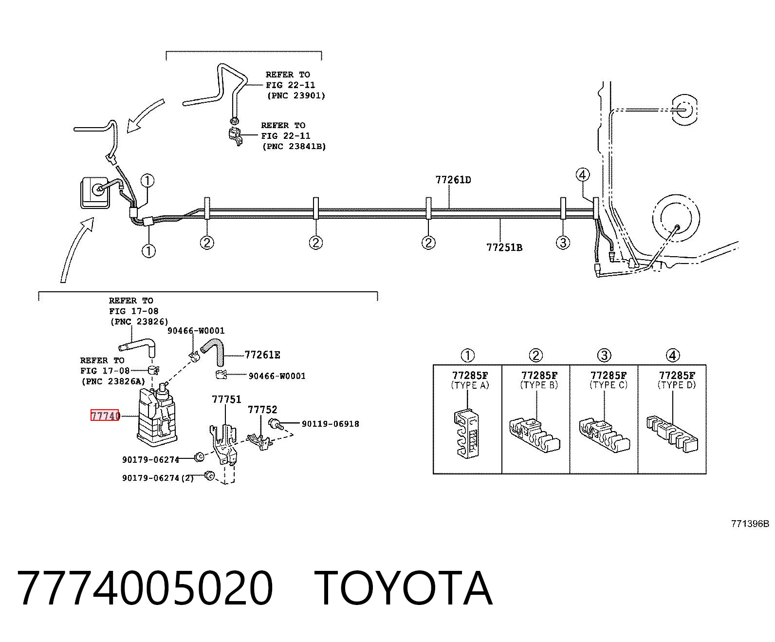7774005020 Toyota