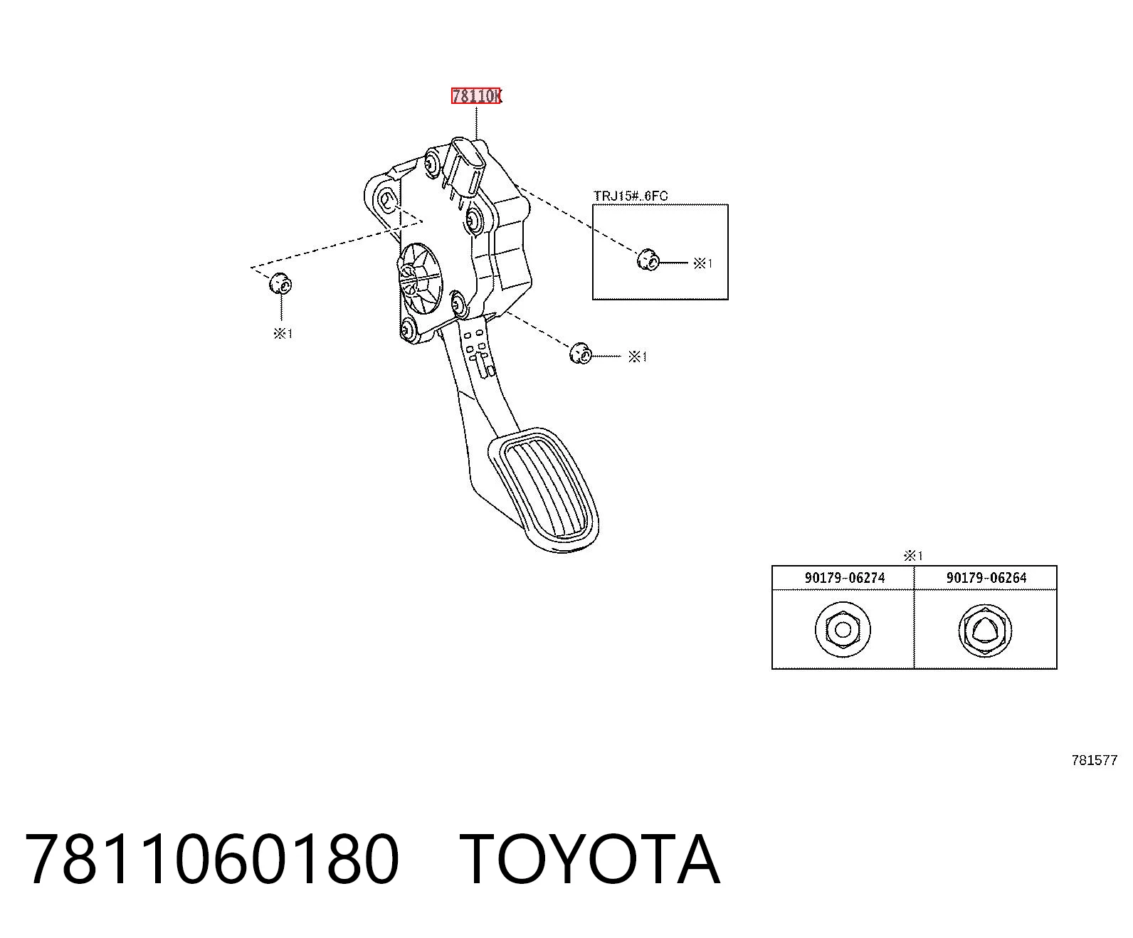 7811060180 Toyota