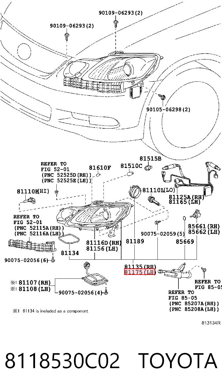 8118530C02 Toyota
