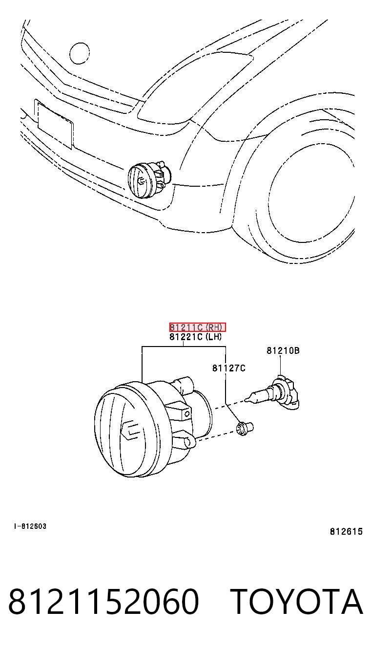 8121152060 Toyota