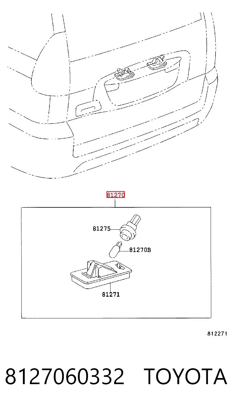8127060332 Toyota