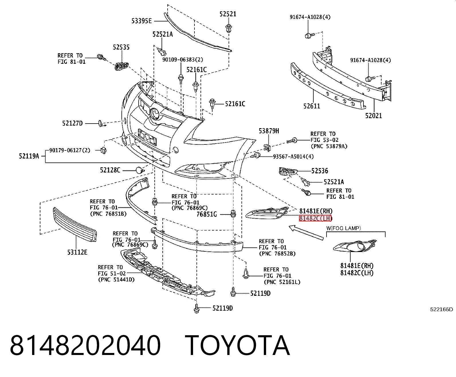 8148202040 Toyota