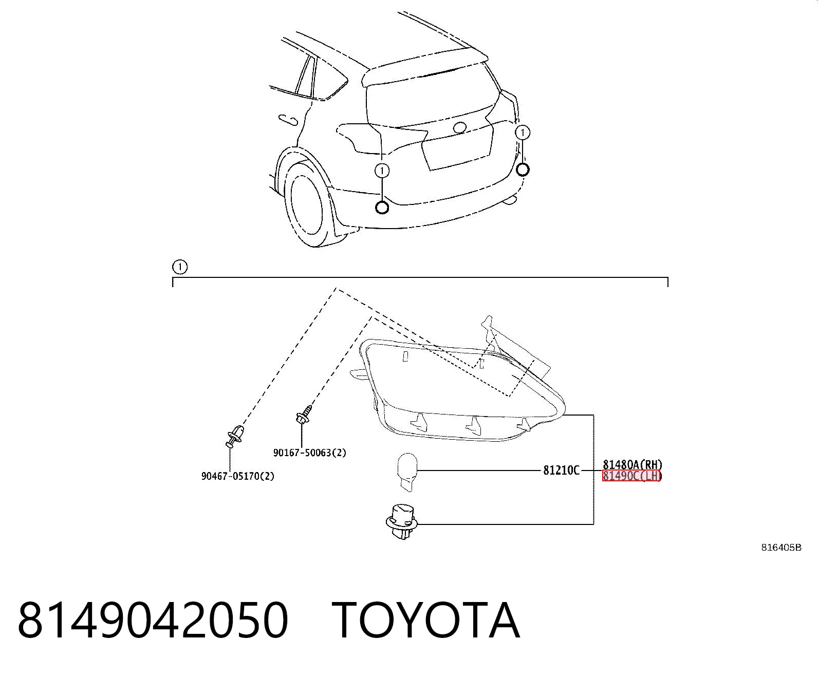 8149042050 Toyota