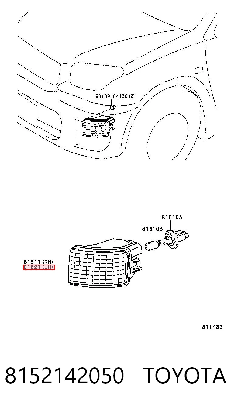 8152142050 Toyota