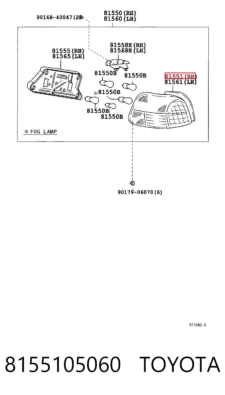 8155105060 Toyota