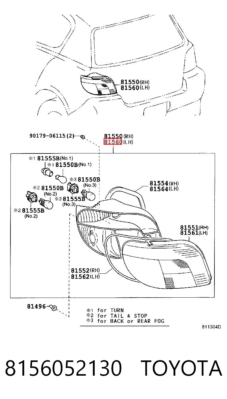 8156052130 Toyota