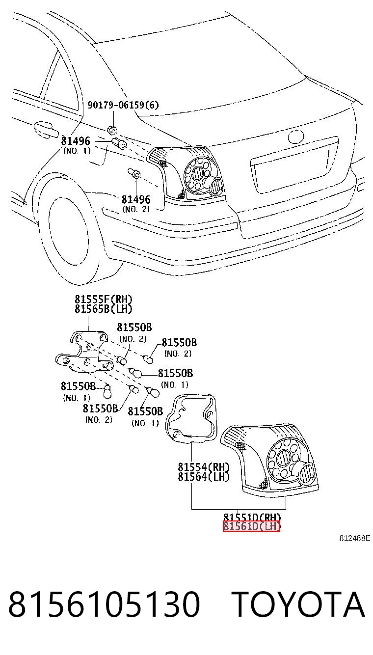 8156105130 Toyota