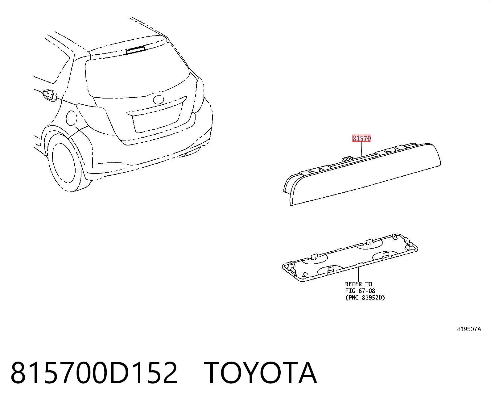 815700D152 Toyota
