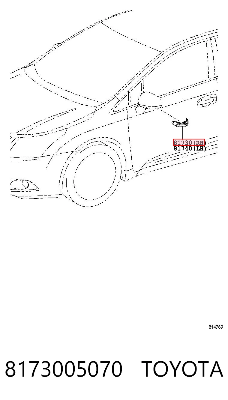 8173005070 Toyota