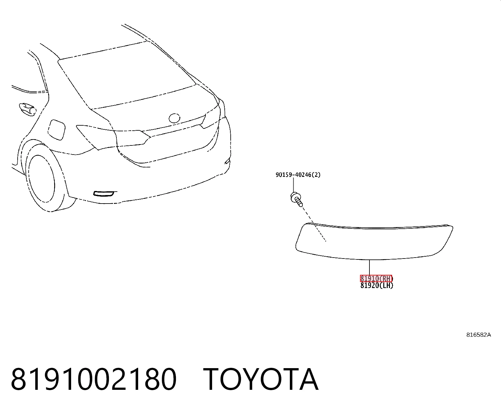 8191002180 Toyota