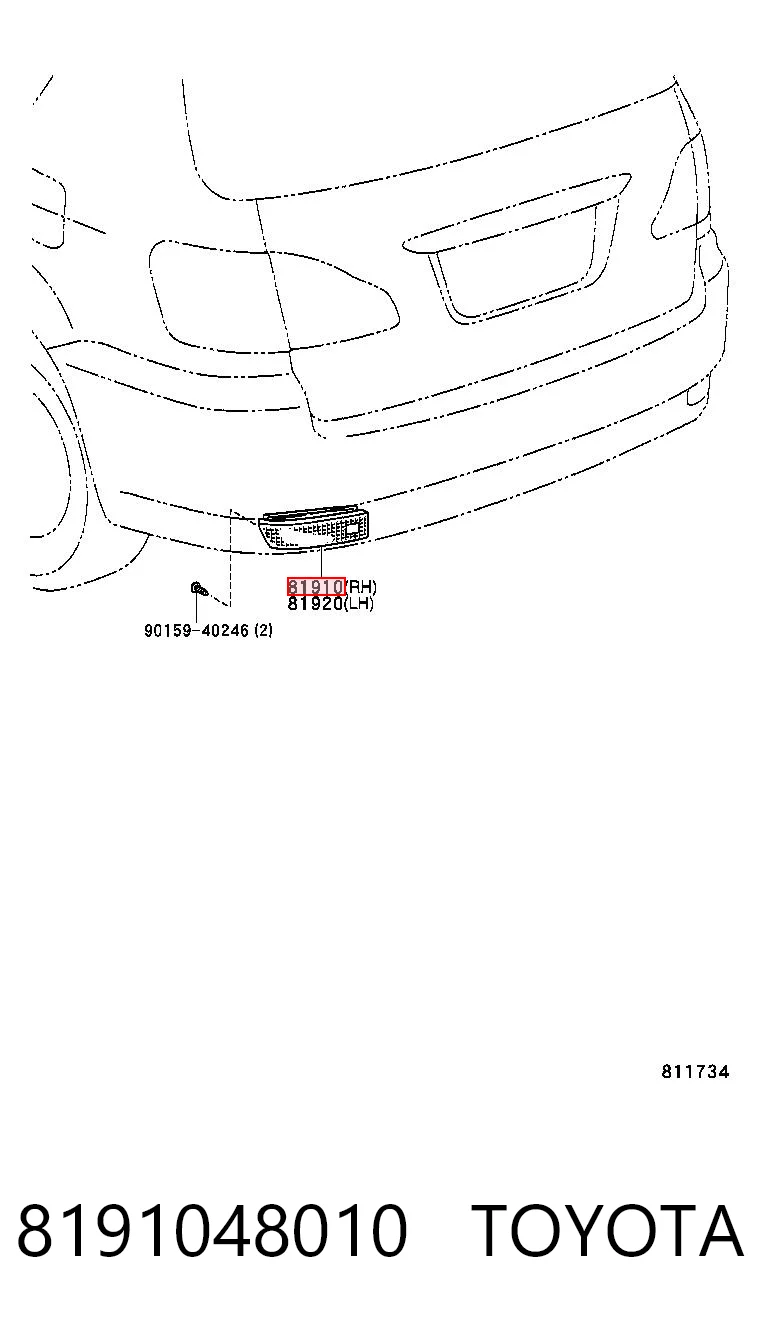 8191048010 Toyota