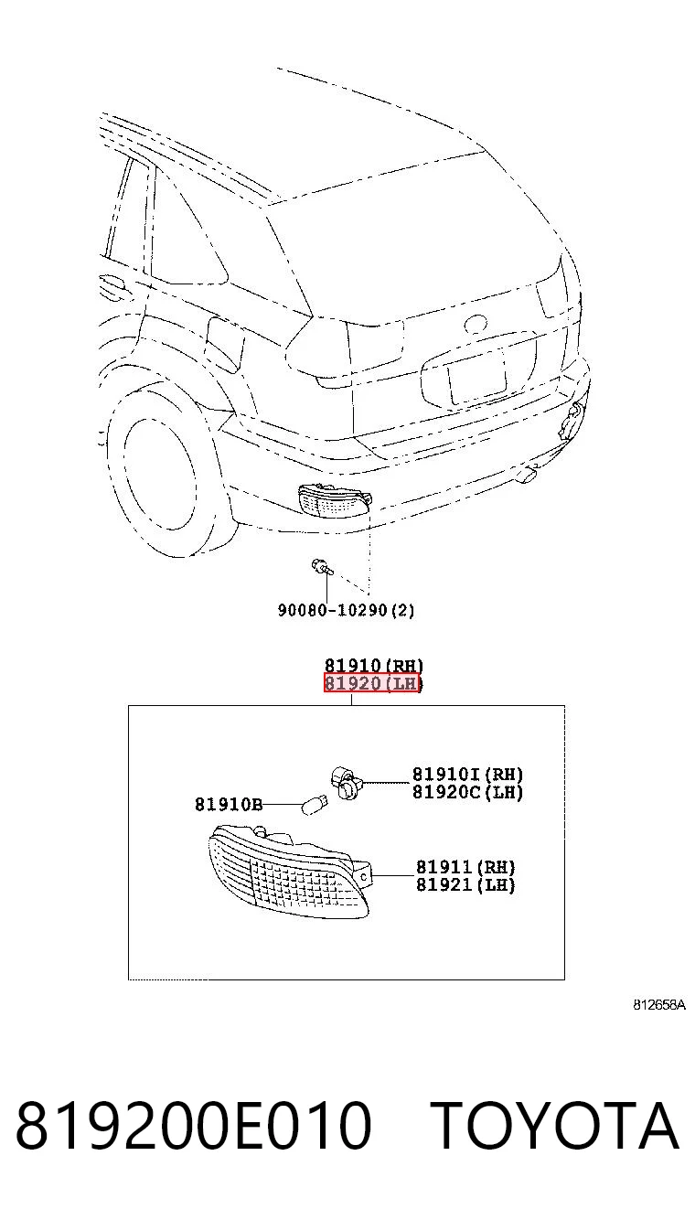 819200E010 Toyota