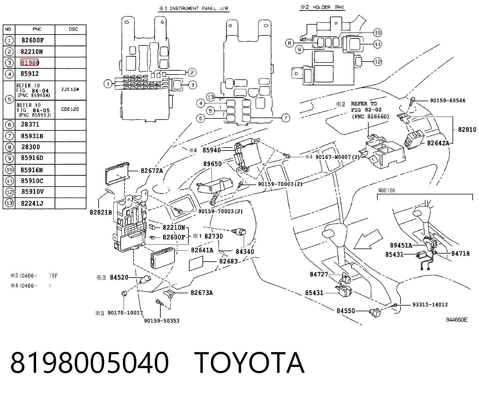 Przekaźnik kierunkowskazów Toyota Camry V sedana (V30) (2001 - 2006) cena, od 54,48 USD
