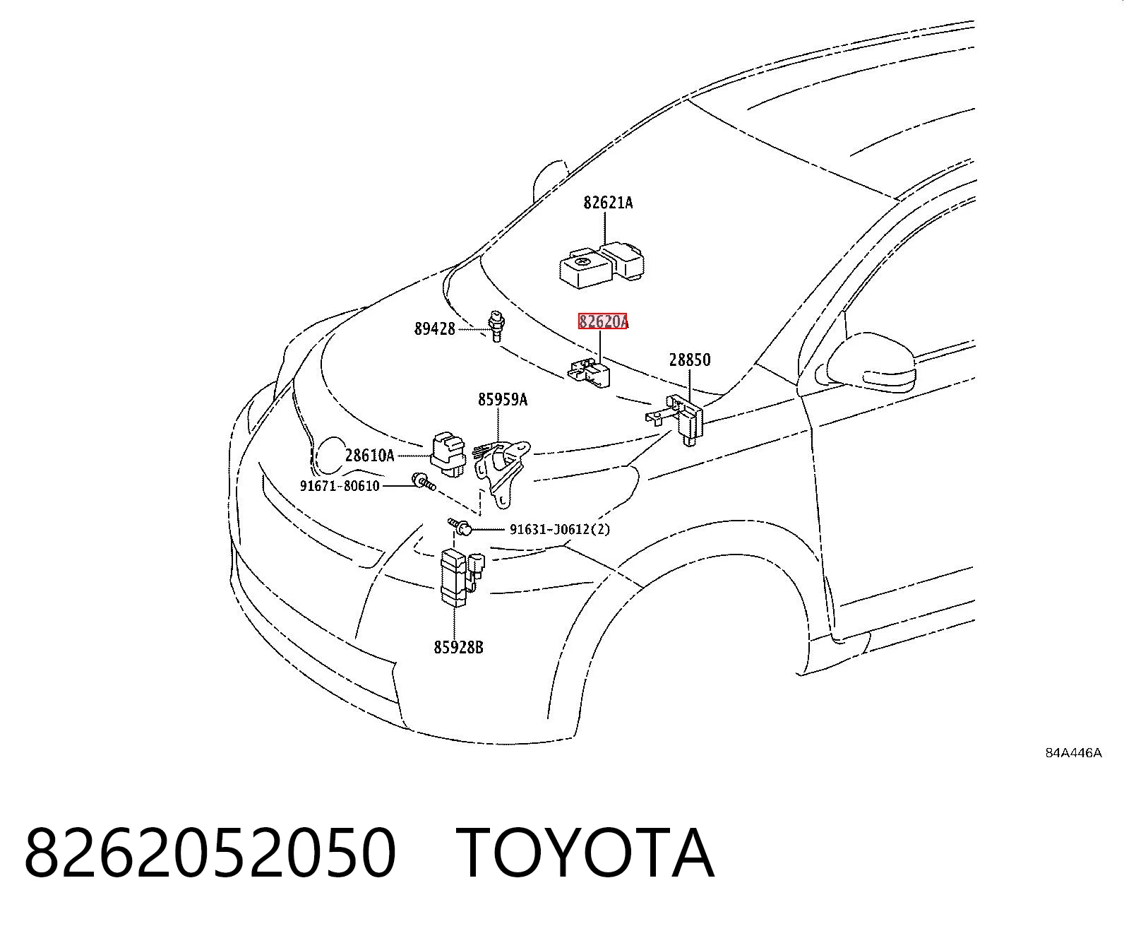 Skrzynka bezpieczników do Toyota Yaris  SP90