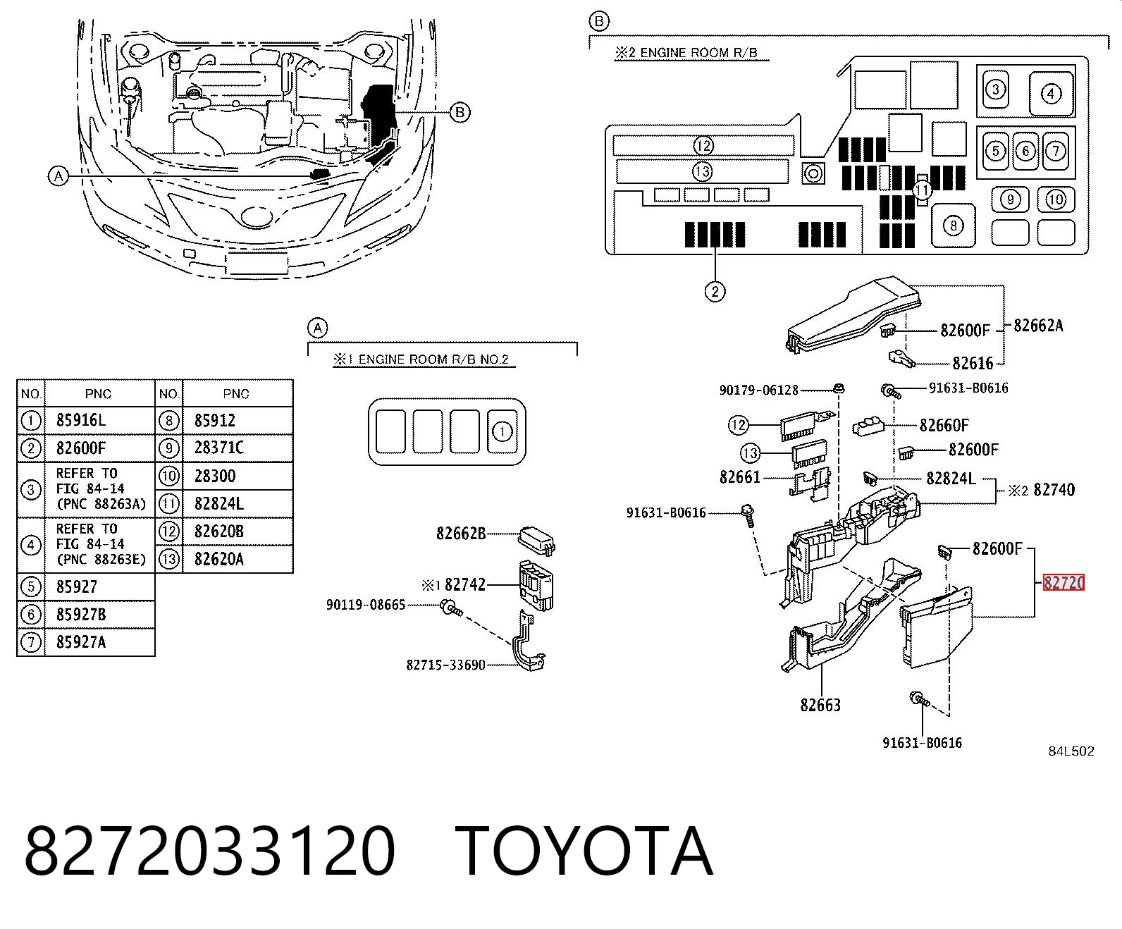 8272033120 Toyota